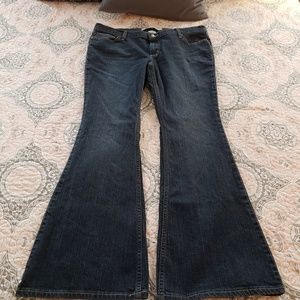 Mossimo Denim Flare Jean's Size 17